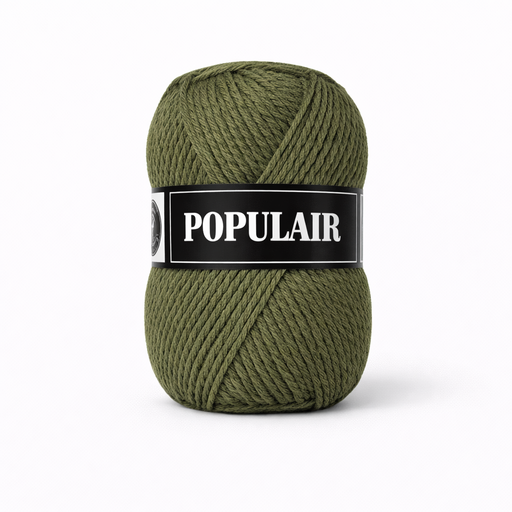 [PO34#79] Laine acrylique Populair 20 x 50gr. vert olive (79)