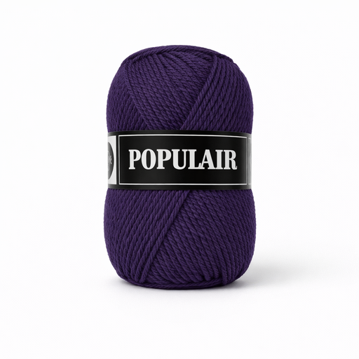 [PO34#61] Laine acrylique Populair 20 x 50gr. violet (61)