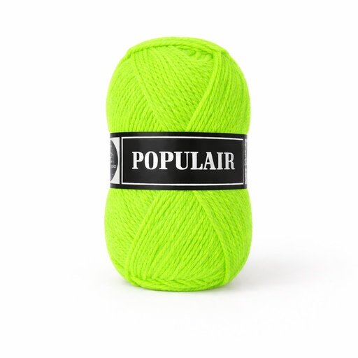 [PO34#80] Acrylwol Populair 20 x 50gr. fel groen (80)