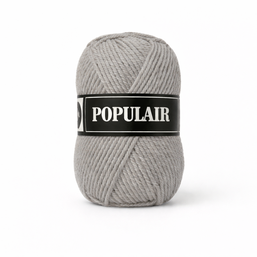 [PO34#88] Laine acrylique Populair 20 x 50gr. gris clair (88)