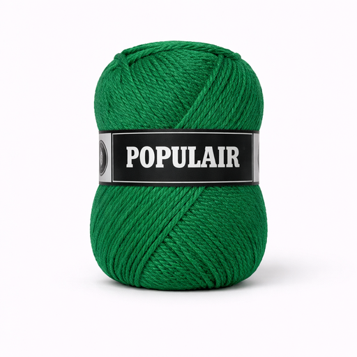 [PO34#95] Laine acrylique Populair 20 x 50gr. vert foncé (95)