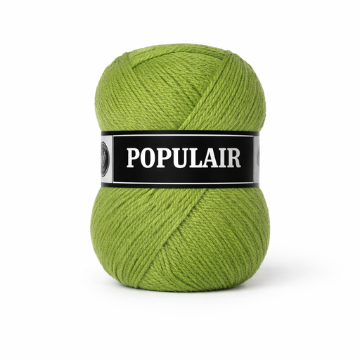 [PO34#82] Laine acrylique Populair 20 x 50gr. vert herbe (82)