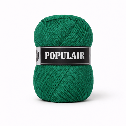 [PO34#90] Laine acrylique Populair 20 x 50gr. vert frais (90)