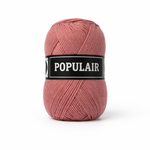 [PO34#14] Laine acrylique Populair 20 x 50gr. vieux rose (14)