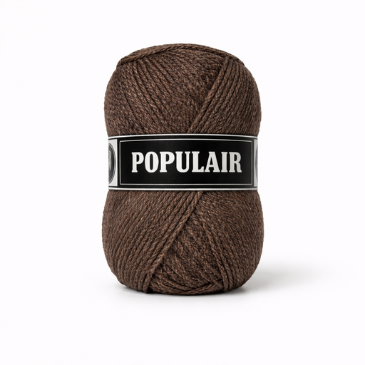 [PO34#83] Laine acrylique Populair 20 x 50gr. brun taupe (83)
