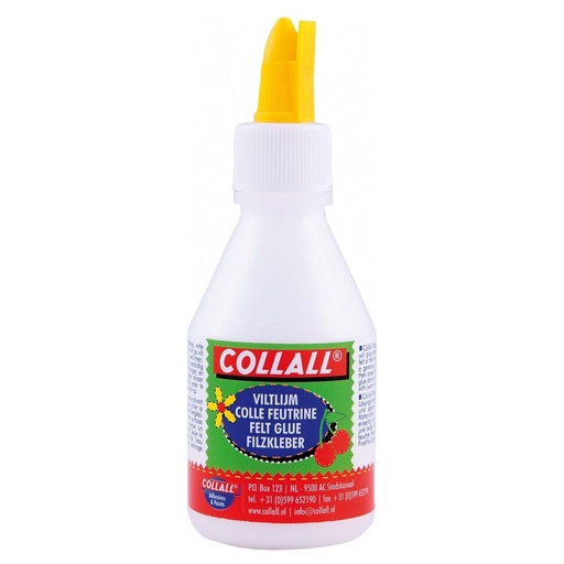 [000207] Collall Viltlijm, 100ml, Wit