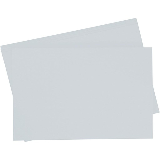 [0657#80] Getint papier 130g/m², 50x70cm, 10 vellen, lichtgrijs