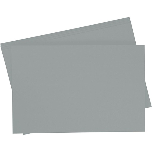 [0657#84] Getint papier 130g/m², 50x70cm, 10 vellen, steengrijs