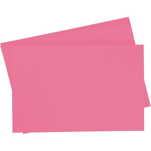 [0657#29] Getint papier 130g/m², 50x70cm, 10 vellen, oudroze