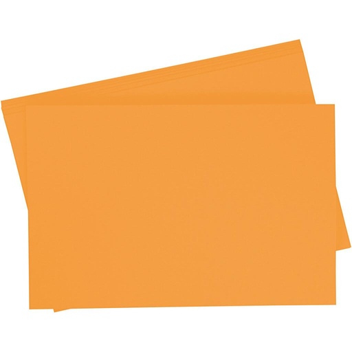 [0657#17] Getint papier 130g/m², 50x70cm, 10 vellen, oker
