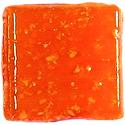 [FOL55#40] Mosaïques en verre, 10x10mm, 200g/300 pces, Orange