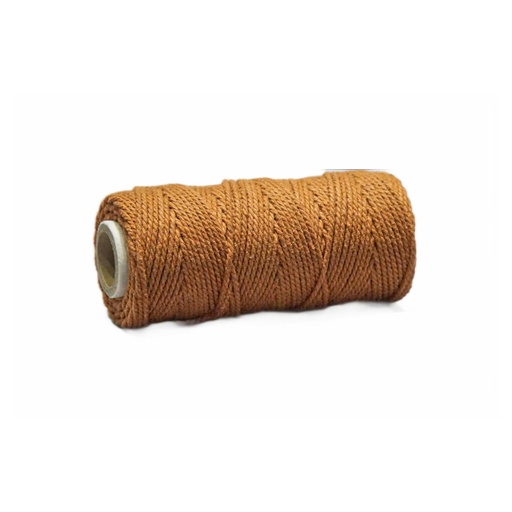 [31629#14] Corde cotton 2mm (DD), 200gr - 75m - Brun Clair