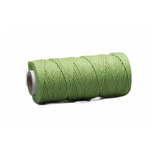 [31629#03] Katoenkoord, 2mm, 200gr (~75m), Lichtgroen