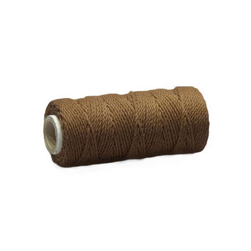 [31629#15] Corde cotton 2mm (DD), 200gr - 75m - Brun Clair
