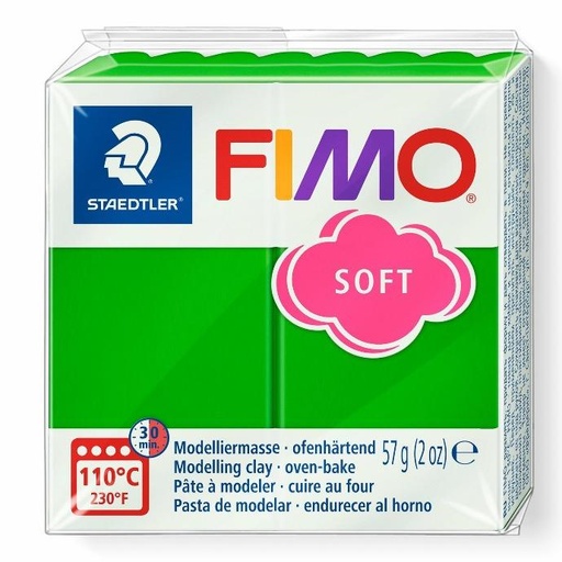 [S8020S#53] Fimo effect boetseerklei, 57gr - grasgroen