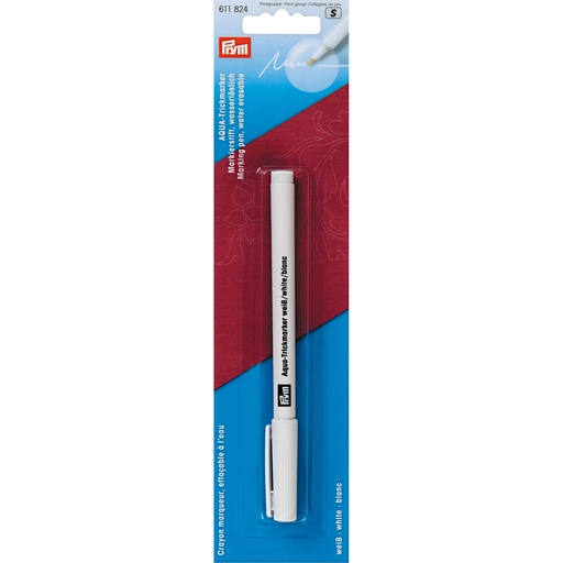 [611824] Aqua markeerpen, Trick Marker uitwasbaar, wit