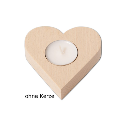 [054287] Bougeoir Coeur 9x10 cm