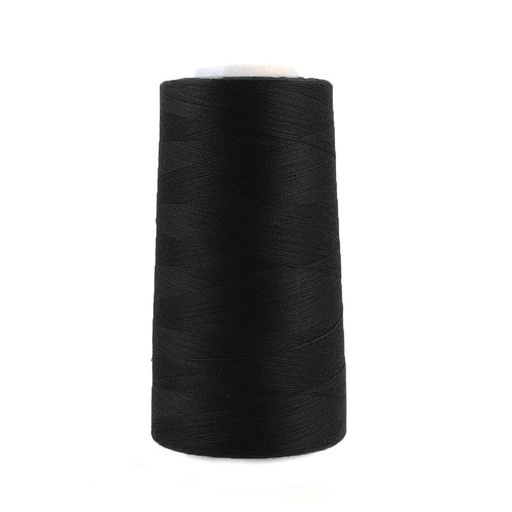 [DB40016#000] Overlockgaren Diamondspun (3000yard) , Zwart