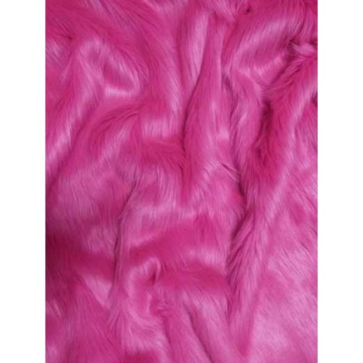 [W160#09] Peluche, largeur 150cm Fuchsia