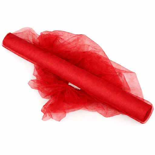 [TU0140#20] Tule B: 140cm - L: 100cm, Rood
