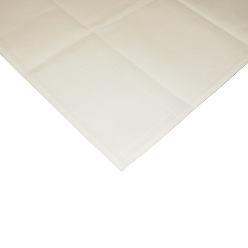 [BE9661] Nappe avec Galon Aida Carré 90x90cm, Ivoire