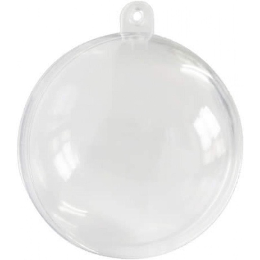 [341010] Boules Plastique 10 cm (2 demi-boules), 12 pièces