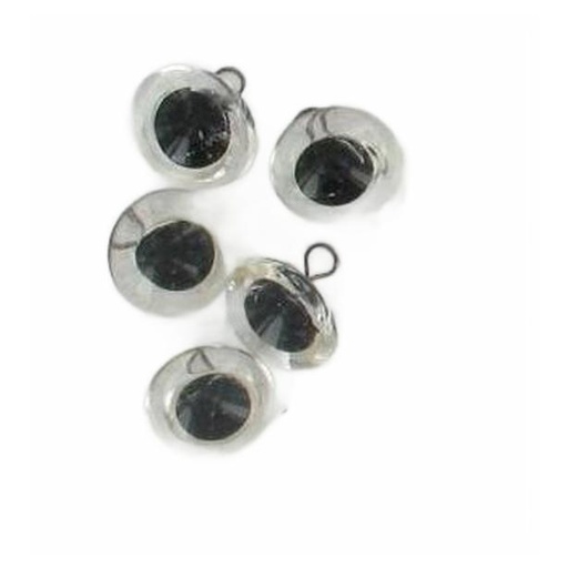 [2018#20] Ogen glas Kristal, 10 stuks - 20 mm