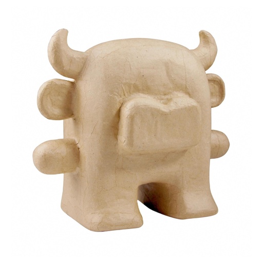 [DE-SA#155] Décopatch Animaux moyen - Totem Taureau (7,5x16x13cm)