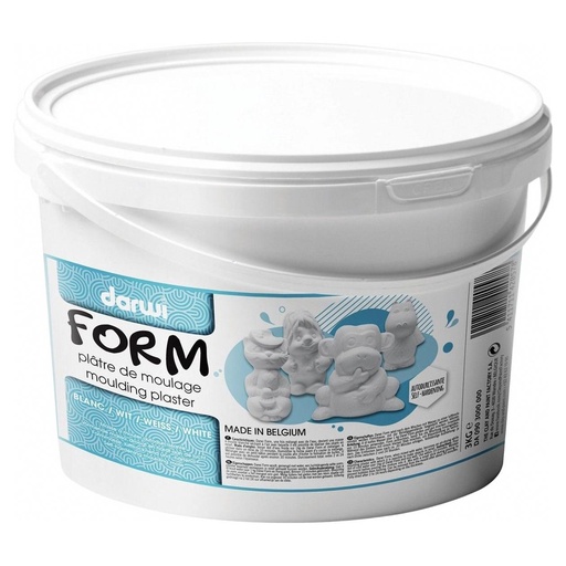 [750041] Darwi gietgips, wit - 3kg