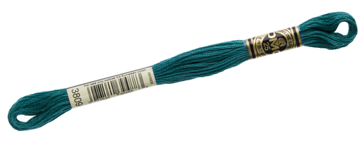 [DMC117MC#3809] DMC 117 Mouliné Spécial, borduurgaren, doos met 12 strengen, kleur 3809