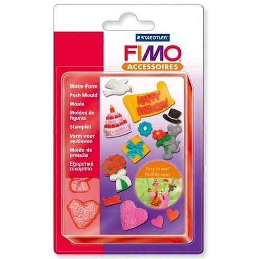 [S872504] Fimo Moule à Estamper Party Time