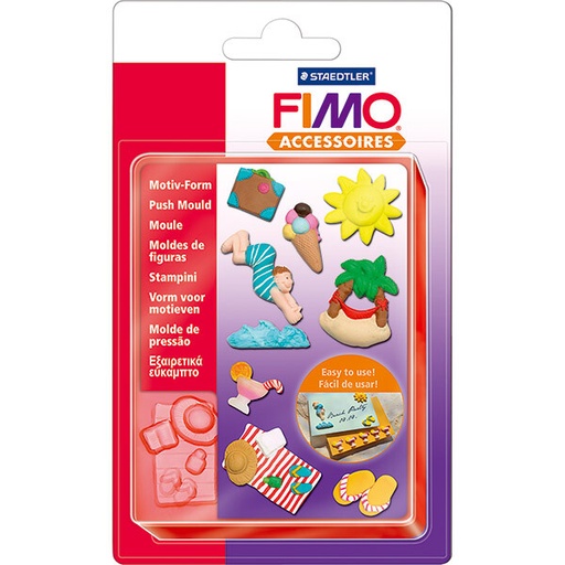 [S872503] Fimo Moule à Estamper Les Vacances