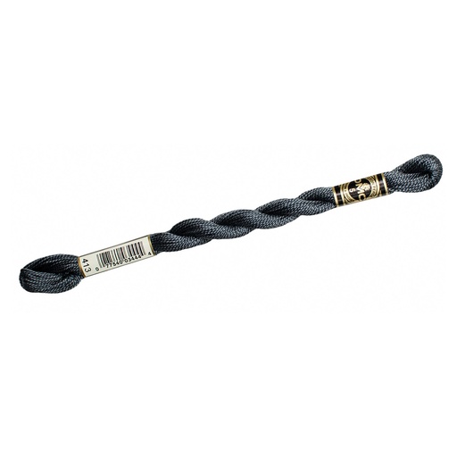 [DMC115-5#413] DMC Perlé 115-5, doos 12 str. (25m), kleur 413