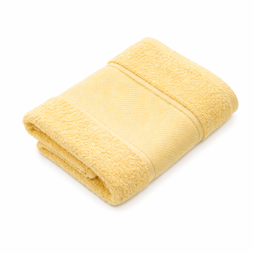 [B12270HT#04] Handdoek Softline aidarand 50x100cm, Geel