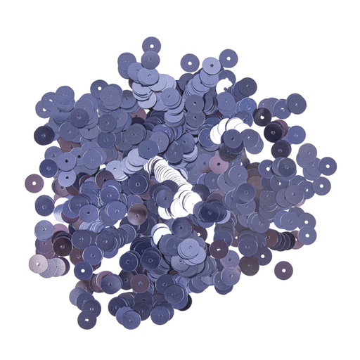 [R39268#09] Pailletten, glad, 6mm ø, m.blauw, box 4000 stuks