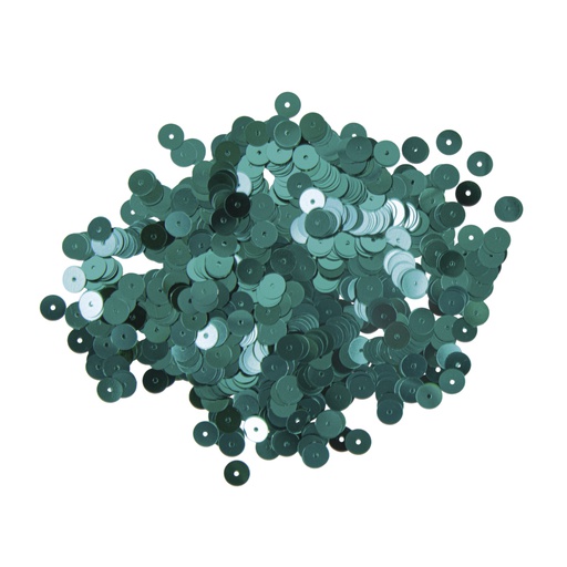 [R39268#15] Pailletten, glad, 6mm ø, jade, box 4000 stuks