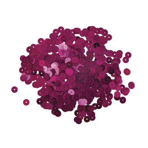 [R39268#38] Pailletten, glad, 6mm ø, rood-lila, box 4000 stuks
