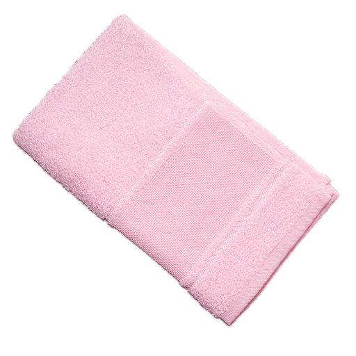 [B12270GT#09] Serviette d'invité Softline galon aida 30x50cm, rose