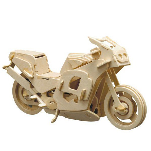 [PB8#658] Kit maquette en bois Moto de Course