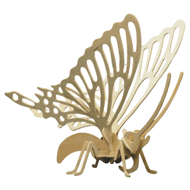 [PB8#604] Kit maquette en bois Papillon