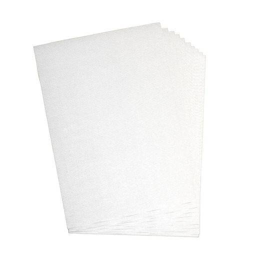 [2520#00] Golfkarton 50x70cm, 1 vel, wit