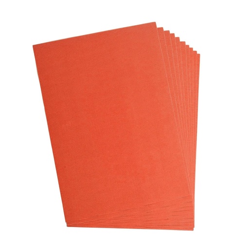 [2520#40] Golfkarton 50x70cm, 1 vel, oranje