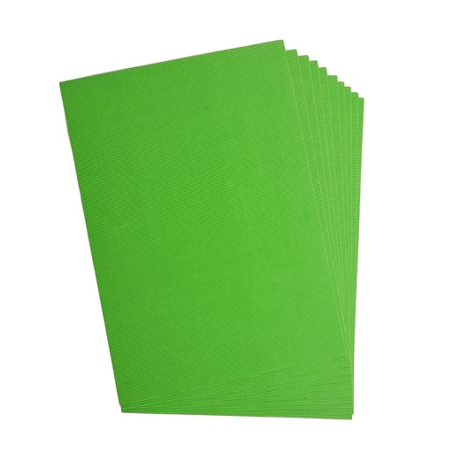 [2520#55] Golfkarton 50x70cm, 1 vel, grasgroen