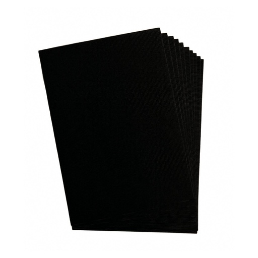 [2520#90] Golfkarton 50x70cm, 1 vel, zwart