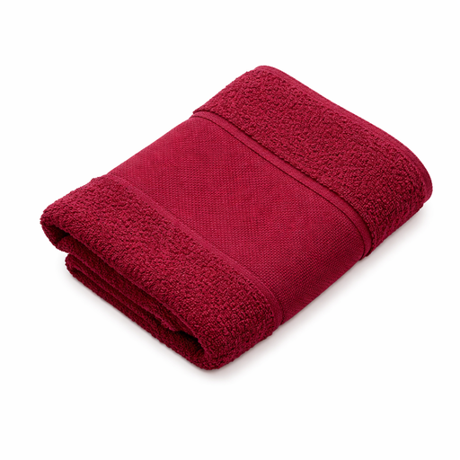 [B12270DT#10] Badlaken Softline aidarand 70x140cm, Bordeaux