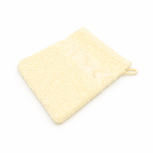 [B12270WH#04] Washandje Softline aidarand 23x15cm, Geel