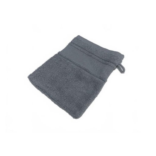 [B12270WH#11] Washandje Softline aidarand 23x15cm, Grijs