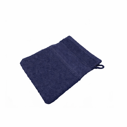 [B12270WH#08] Washandje Softline aidarand 23x15cm, Donkerblauw