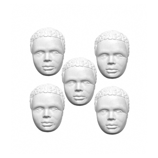 [PO0026] African Collection, Prince Head set de 5 pièces