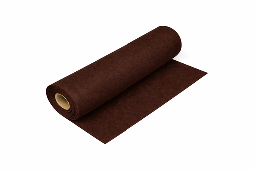 [2832#130] Feutre de bricolage (40% laine), largeur 180cm, épaisseur 1,5mm, 250gr/m, Marron foncé